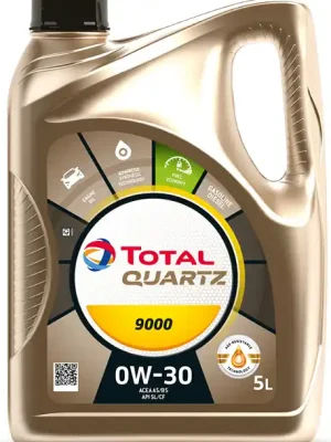 Značkový Total Quartz 9000 0W-30 5L
