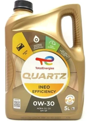 Total Quartz INEO Efficiency 0W-30 5L Novinka