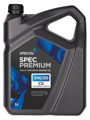 Značkový Specol Spec Premium C5 0W-20 VW 508.00 509.00 5L