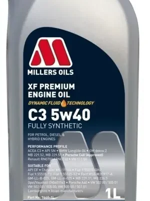 Millers Oils XF Premium C3 5W-40 1L Top Prodej