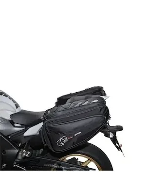 boční brašny na motocykl P50R, OXFORD (černé, objem 50 l, pár) Jen Po Omezenou Doba