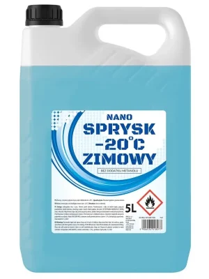 K2 NANO Nemrznoucí směs do ostřikovačů -20C° 5L Originální