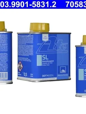Levný Brzdová kapalina ATE DOT 4 03.9901-5831.2 500ml