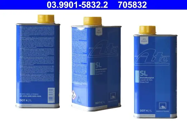Koupit Online Brzdová kapalina ATE DOT 4 03.9901-5832.2 1L