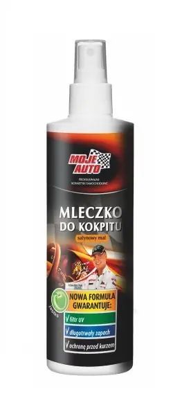 Pouze Dnes Moje Auto Mléko pro čištění kokpitu, matný jablko 300ml