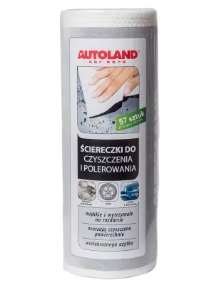 Autoland 141057099 Ubrousky na čištění a leštění 57 ks Vysoce Kvalitní