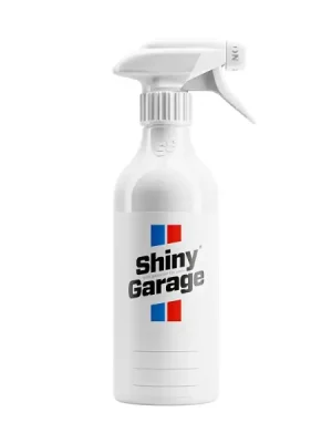 Shiny Garage Láhev s prázdným štítkem a rozprašovačem 500ml Časově Omezené