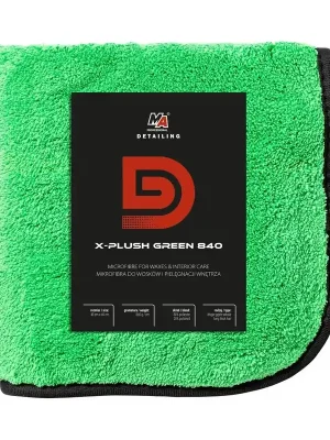 Pouze Dnes Moje Auto 20-D19 X-PLUSH Green 840 - Mikrovlákno na vosky a péči o interiér 40x40cm