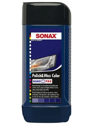 Objednat Nyní Sonax 02962410 Polish Wax Color NanoPro Modrá 250ml