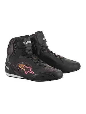 boty STELLA FASTER-3 RIDEKNIT, ALPINESTARS, dámské (černá/žlutá/růžová, vel. 37) Vysoce Kvalitní