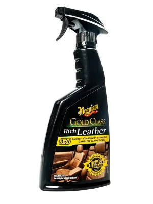 Časově Omezené Meguiar's Gold Class Rich leather - čistič a kondicionér na kůži 473 ml