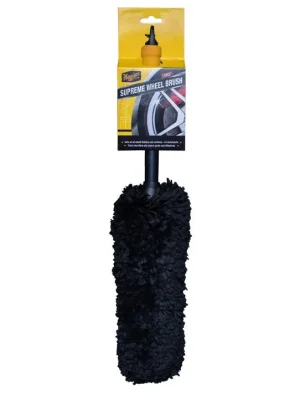 Meguiar's Supreme Wheel Brush - Large - luxusní mikrovláknový kartáč na kola, velký, 45 cm Omezená Nabídka