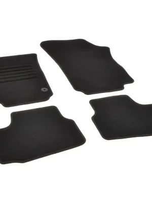 Cenově Výhodný Autokoberce textilní přesné černé / černé obšití - Seat Mii (Typ KE/KF) (2011-2021) 5-sedadel
