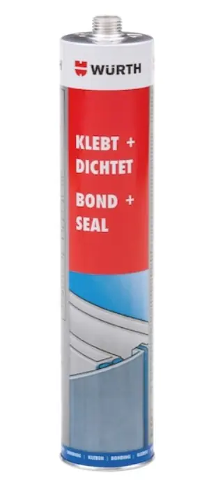 Ověřený Würth 08901003 Konstrukční lepidlo Bond + Seal, černá 300ml