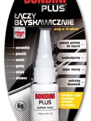 Bondini Plus Vteřinové lepidlo 6g Cenový Hit