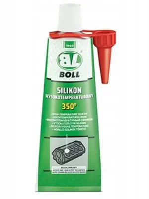 Boll 0070102 Vysokoteplotní silikon, červený 80ml Horká Nabídka