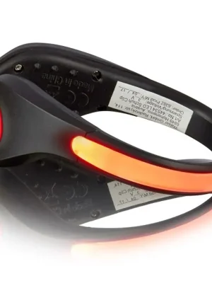 Cenový Hit Reflexní výstražná svítílna na boty / clip LED diodový - červený