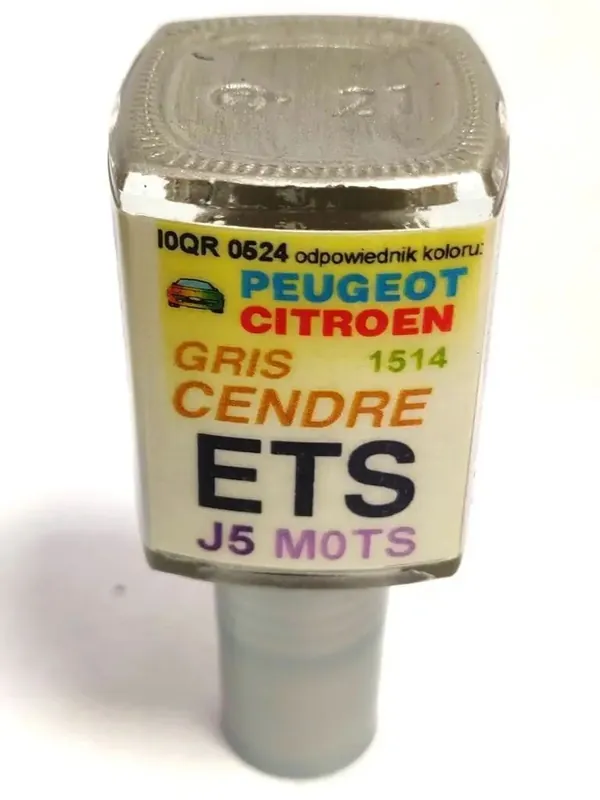 Poslední Šance ARASYSTEM Lakovací tužka ETS - 1514 Gris Cendre Peugeot (1985-2018) a Citroën (1978-2008) 10 ml