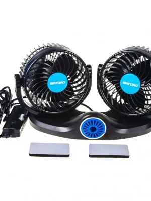 Ventilátor 12V Duo na palubní desku / s ionizátorem Nová Kolekce