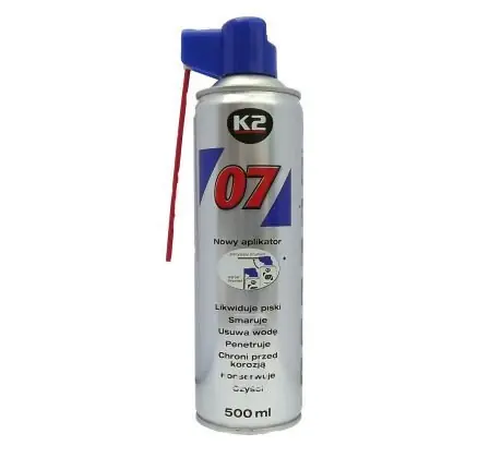 Vysoce Kvalitní K2 07 Mazivo ve spreji 500ml