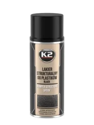 Časově Omezené K2 Lak na černé plasty 400ml