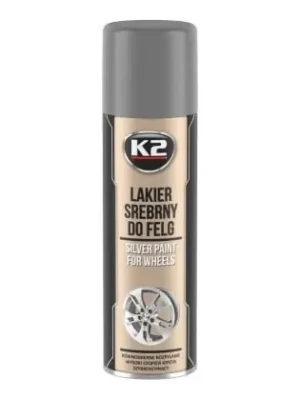 K2 Barva na disky - Stříbrná 500ml Výhodná Nabídka