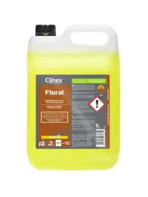 Nová Kolekce Clinex Floral - univerzální čistič podlah, citron 5L