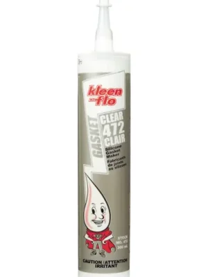 Kleen-Flo Gasket Clear - silikon, čirý 300ml Omezená Nabídka