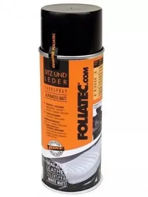 Cenová Bomba Foliatec 2401 Bílá matná barva na kůži a koženku Seat & Leather - Foliatec 400 ml