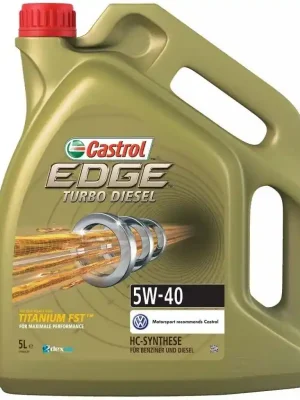 Syntetický motorový olej Castrol Edge Turbo Diesel Titanium FST 5W-40 5l Aktuální