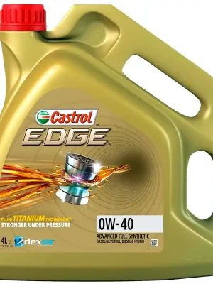 Syntetický motorový olej Castrol Edge Titanium FST 0W-40 4l Časově Omezené