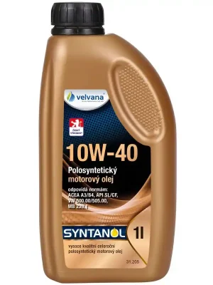 Nakupujte Hned Polosyntetický motorový olej Syntanol 10W-40 1l