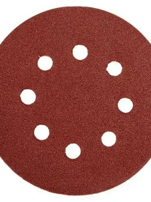 Yato Brusný papír 125 mm P60 s otvory 5 ks suchý zip YT-83452 Omezená Nabídka