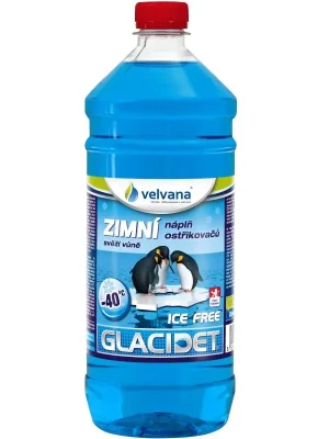Zimní směs do ostřikovačů Glacidet Ice Free -40°C - 1l PET láhev Nejlepší Volba