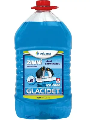 Zimní směs do ostřikovačů Glacidet Ice Free -40°C - 5l PET láhev Nakupujte Hned
