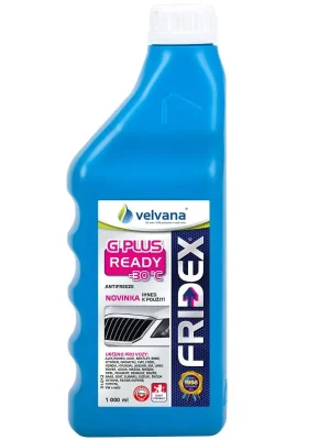 Aktuální Chladící kapalina Fridex G Plus / Typ F / G12 / VW TL774F - 1l Readymix -30°C
