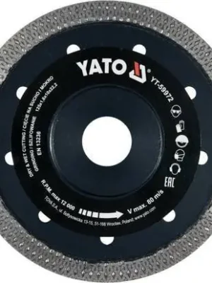 Nakupujte Hned Yato Řezný kotouč 125x22,2x1,6mm mašličkový na keramiku a obklady YT-59972