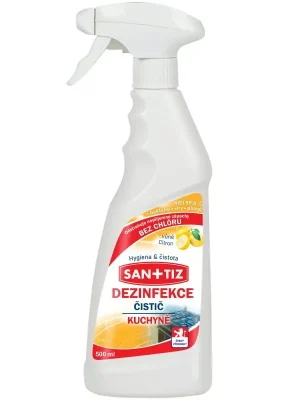 Čistící prostředek na kuchyně / dezinfekce Sanitiz 500ml - parfém citrón Sezónní Sleva
