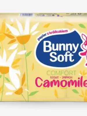 Bunny Soft Comfort Camomile Toaletní papír, dvouvrstvý 8Ks Levný