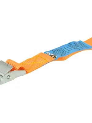 Popruh upínací 25mm x 5m 250/500kg TÜV/GS - oranžový Časově Omezené