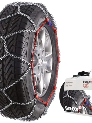 Sněhové řetězy Pewag Snox SUV pro dodávky / Off-Road / 4x4 / SUV / MPV do hmotnosti vozidla 3.5t - velikost SXV 570 Bezpečná Platba