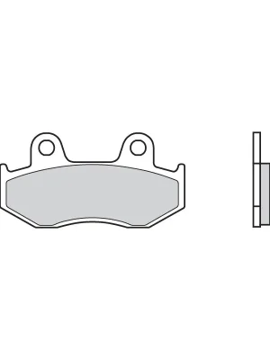 Brzdové destičky BREMBO 07078 CC SCOOTER Top Prodej