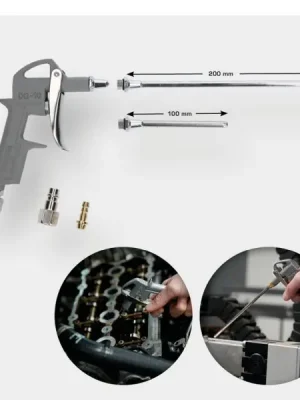 Brilliant Tools BT161103 Pneumatická vyfukovací pistole včetně 3 výměnných trysek Objednat Nyní