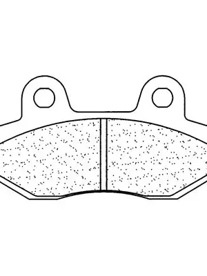 Brzdové destičky CL BRAKES 1164 X59 (X55) Autentický
