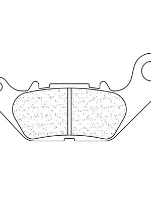 Doprava Zdarma Brzdové destičky CL BRAKES 1224 A3+
