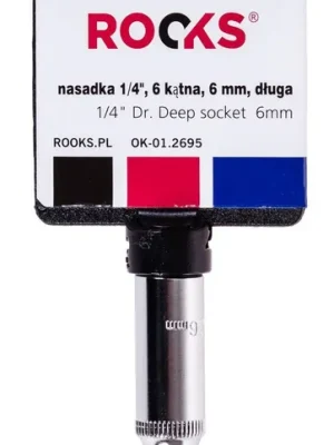 Nejlepší Volba Rooks Nástrčná hlavice, šestihran 6mm, dlouhá OK-01.2695