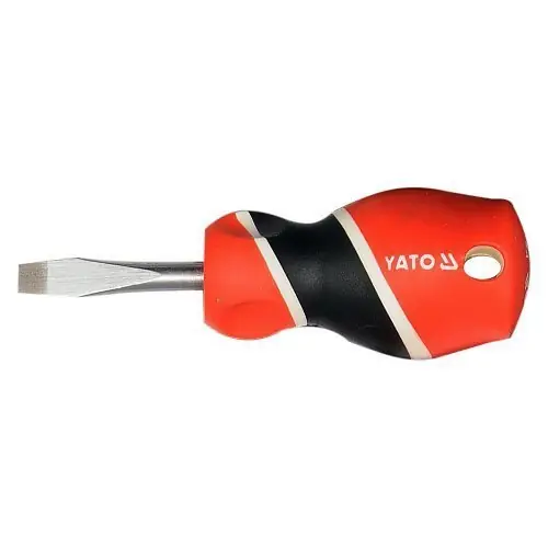 Rychlé Dodání Yato Šroubovák plochý 6 x 38 mm magnetický S2 YT-25910