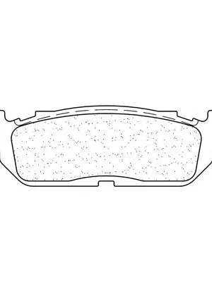 Speciální Cena Brzdové destičky CL BRAKES 3095 MSC
