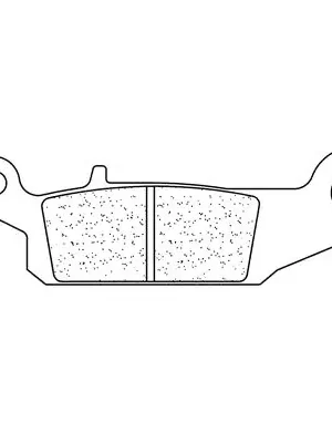 Vysoce Kvalitní Brzdové destičky CL BRAKES 1193 ATV1