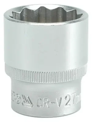 Sleva Yato Nástrčná hlavice dvanáctihran 27mm YT-1289